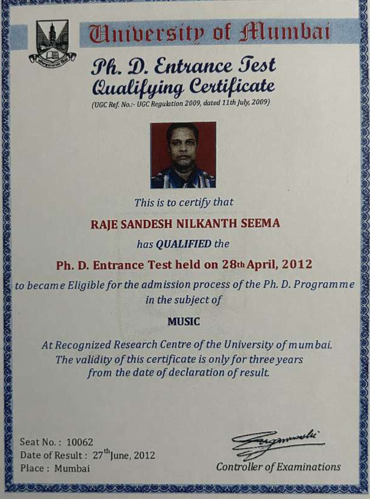 Sandesh Raaje recognition archive